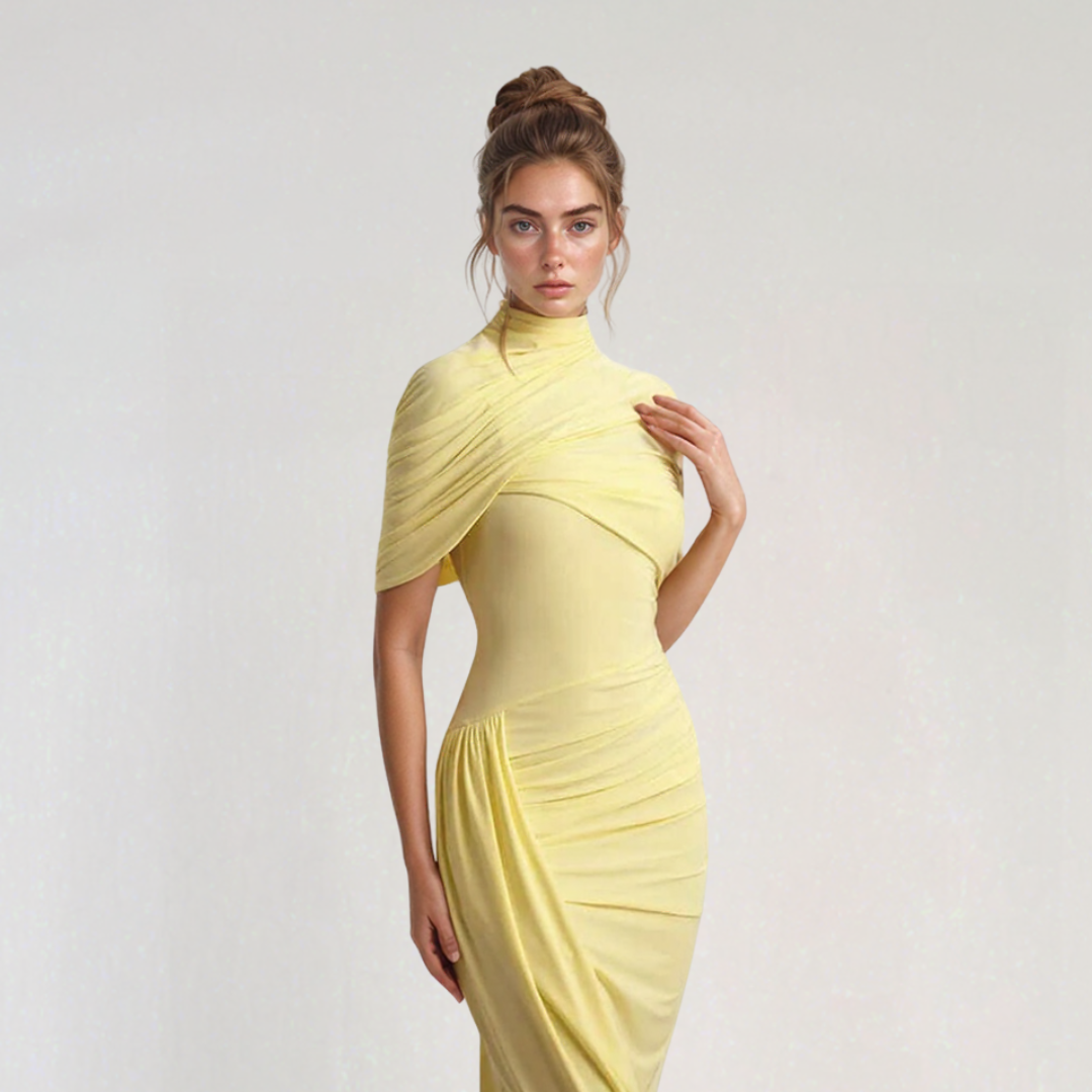Figure-Flattering Summer Midi Dress