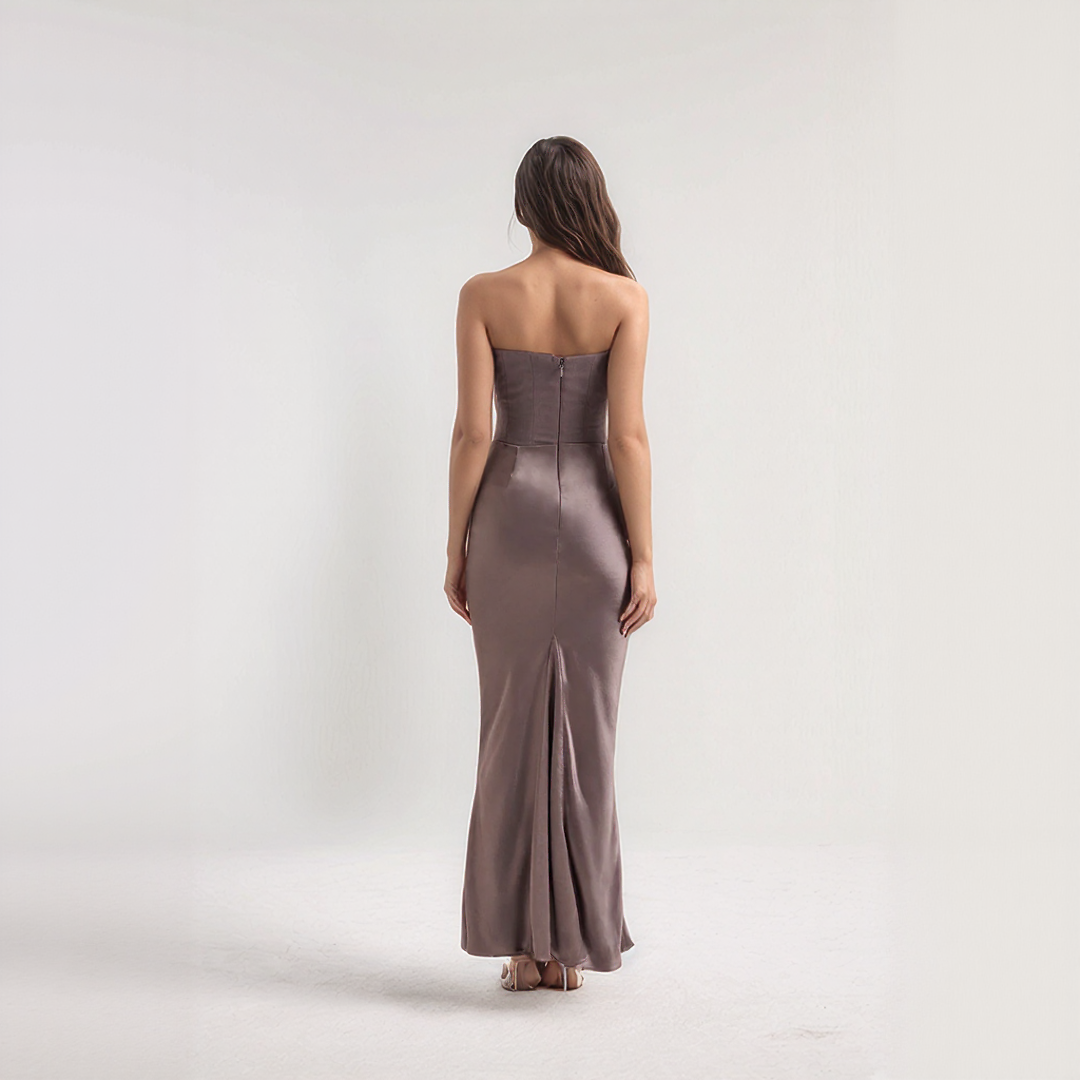 Luxury Corset Maxi Dress