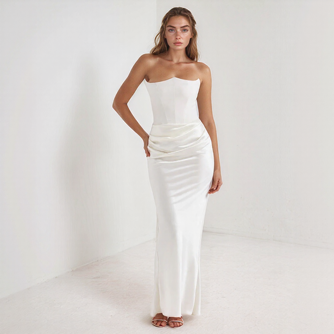 Luxury Corset Maxi Dress