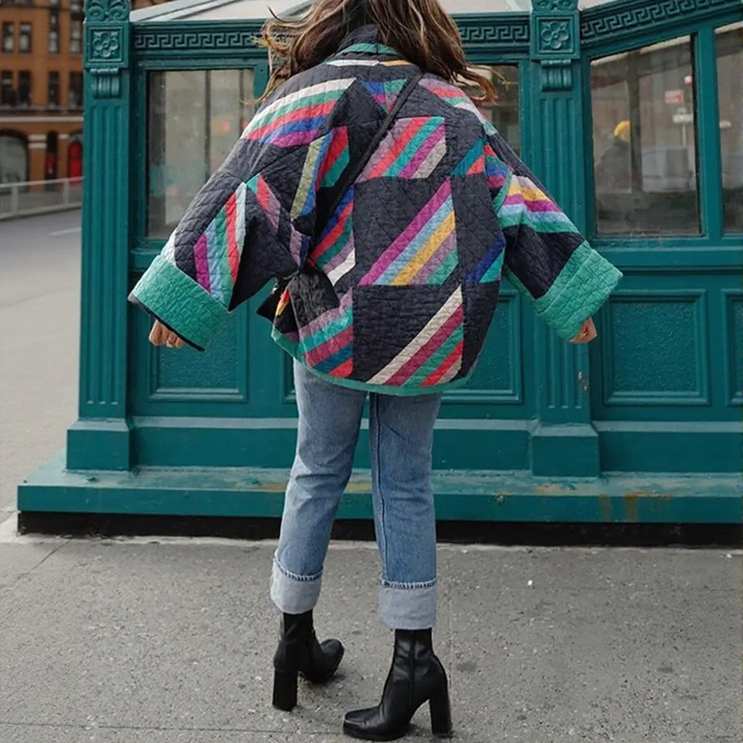 Vintage Oversized Jacket for Women