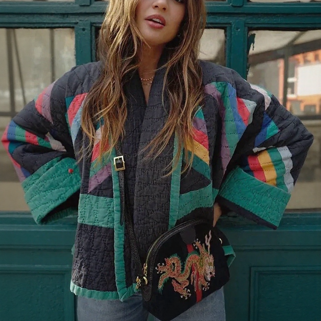 Vintage Oversized Jacket for Women