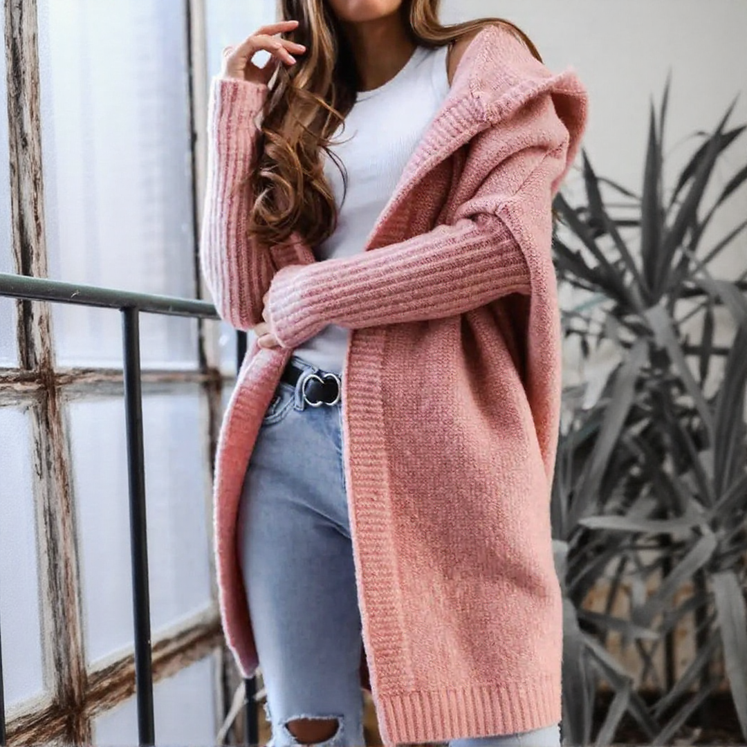 Comfortable Mid-length Cardigan for Women