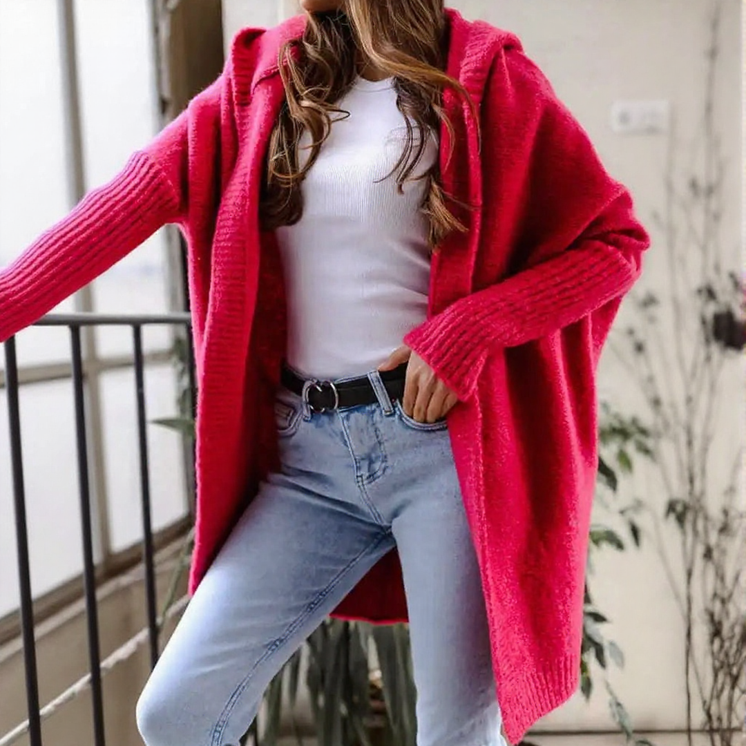 Comfortable Mid-length Cardigan for Women