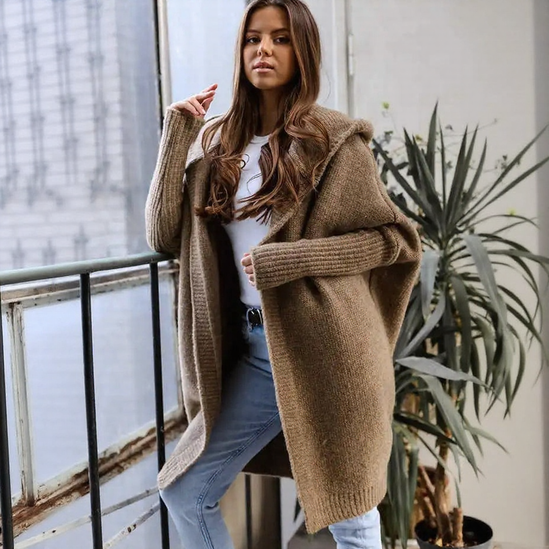Comfortable Mid-length Cardigan for Women