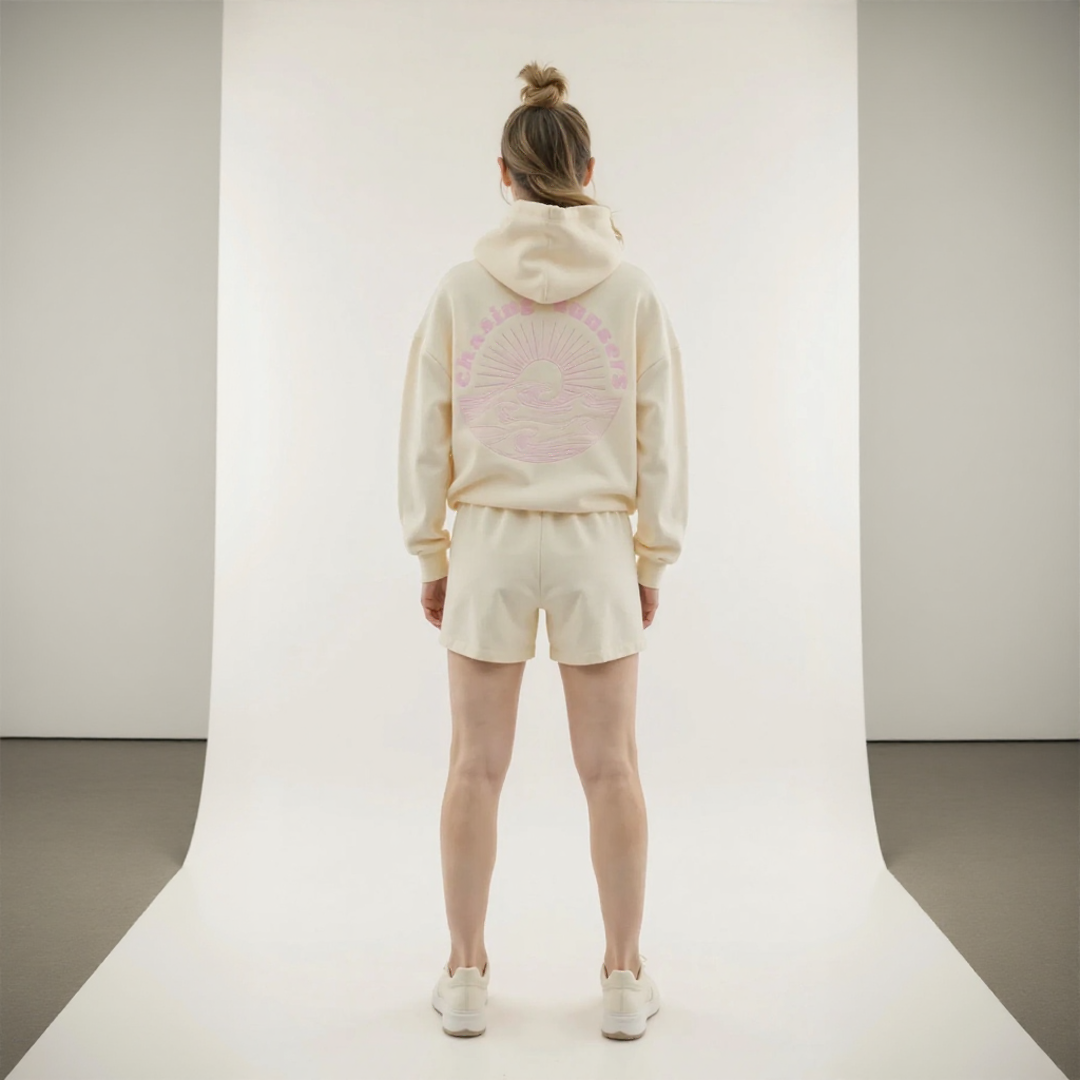 Soft Embroidered Hoodie for Women