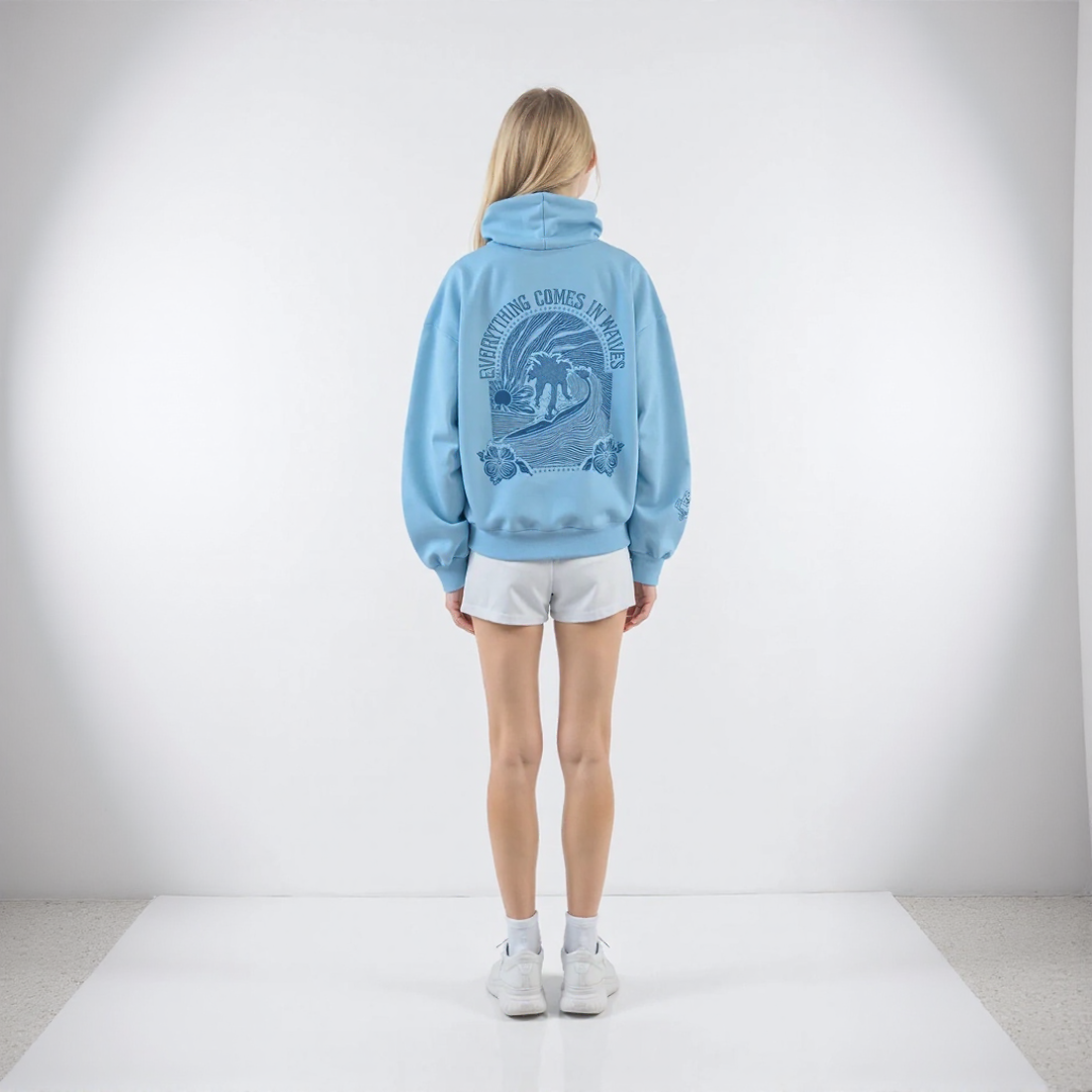 Soft Embroidered Hoodie for Women