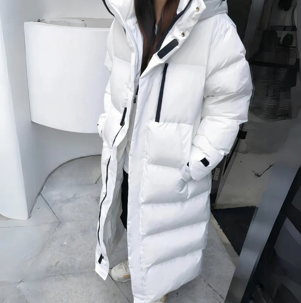 Waterproof and Windproof Long Coat for Women