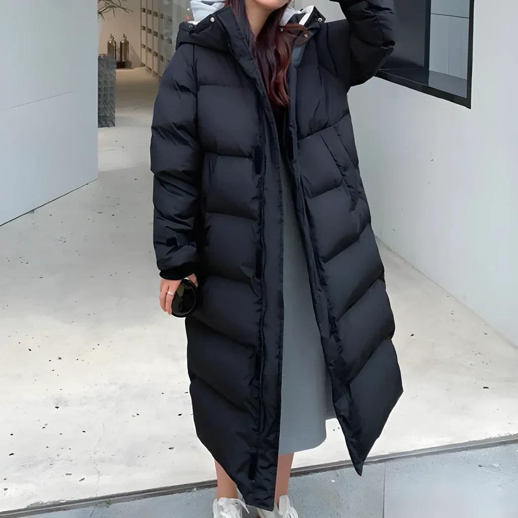 Waterproof and Windproof Long Coat for Women