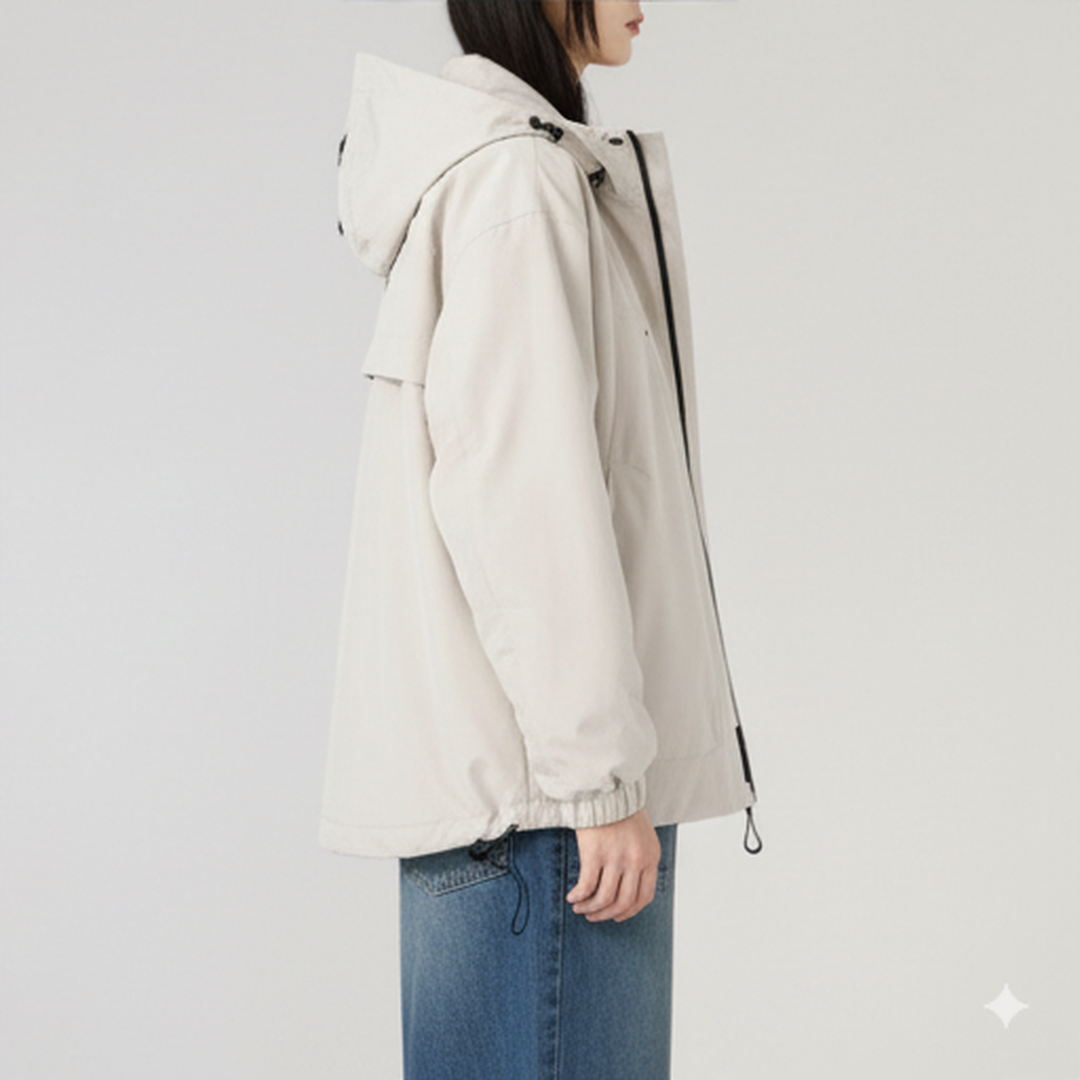 Waterproof Jacket for Women | Trendy Windbreaker Jacket
