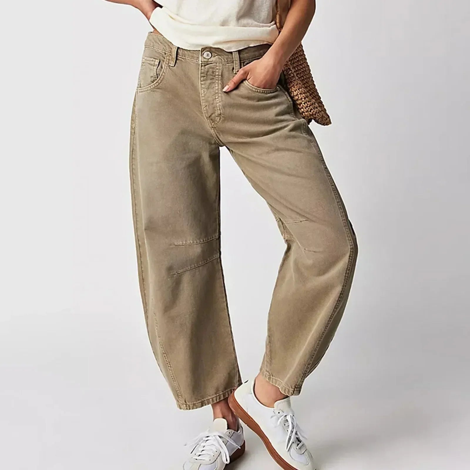 Comfortable Wide Leg Denim Jeans for Women