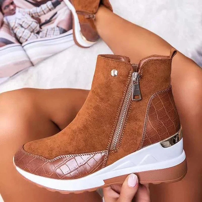 Women’s Wedge Sneaker Boots