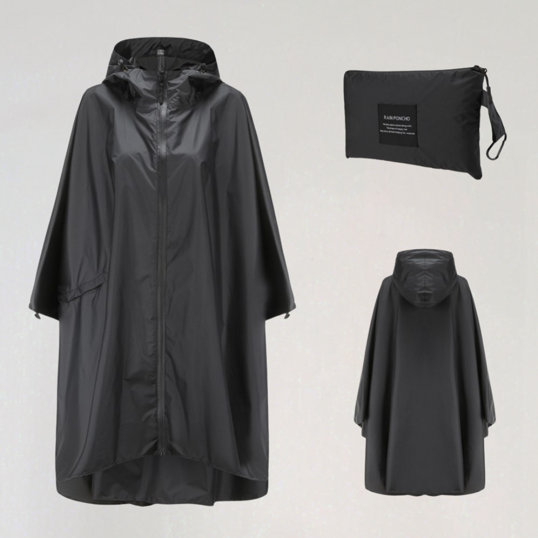 Packable Lightweight Raincoat | Waterproof & Travel-Friendly
