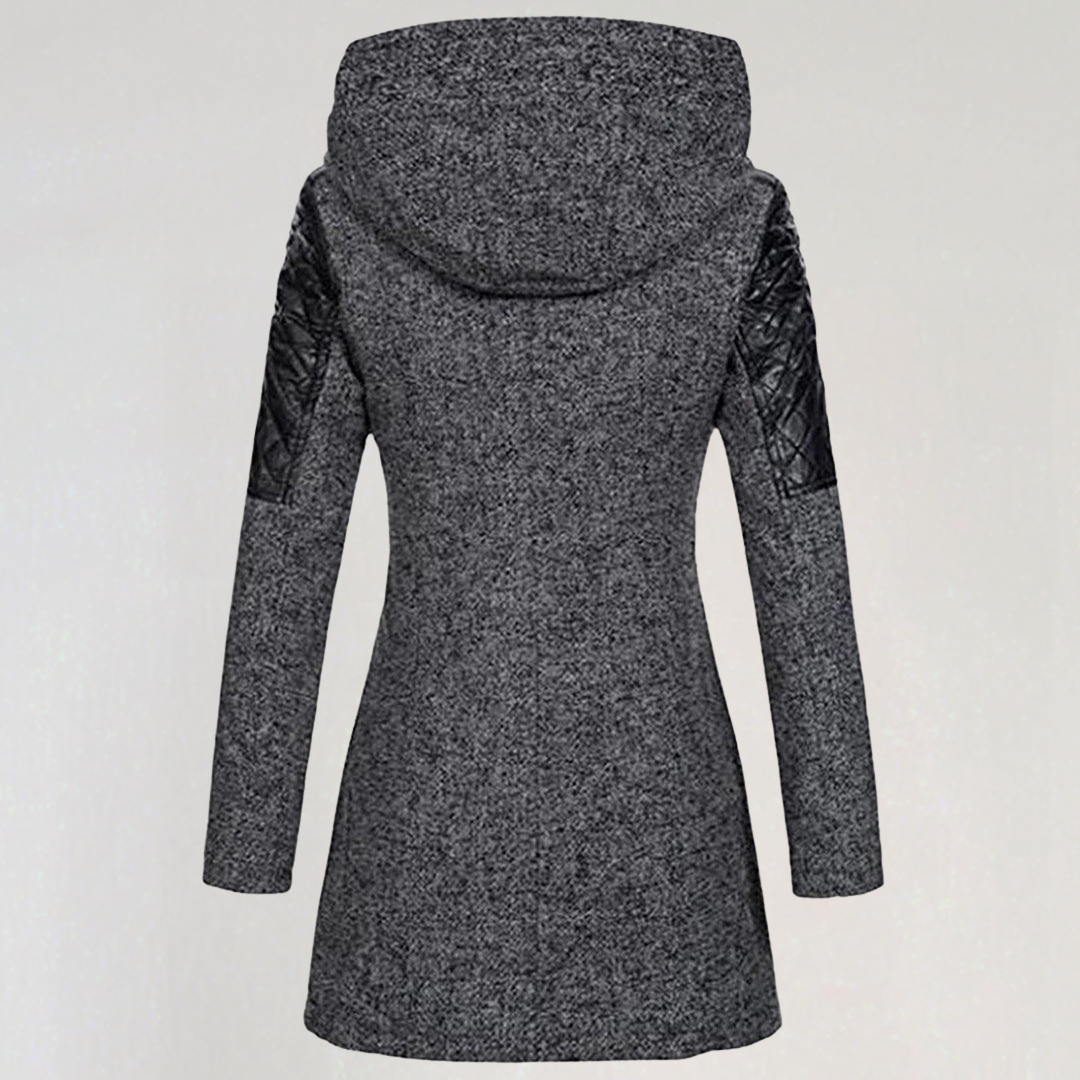 Long Winter Coat with Hood for Women