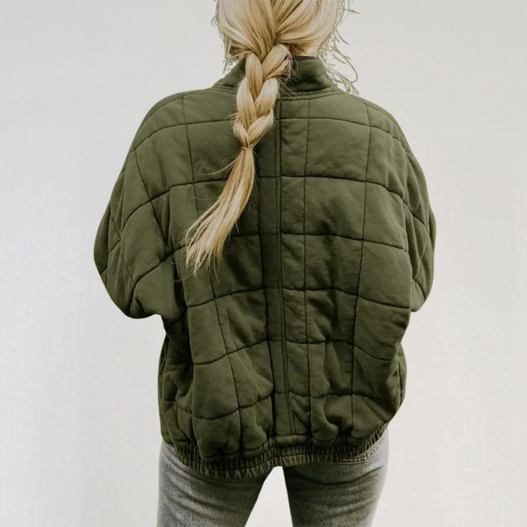 Elegant Padded Autumn Jacket for Women