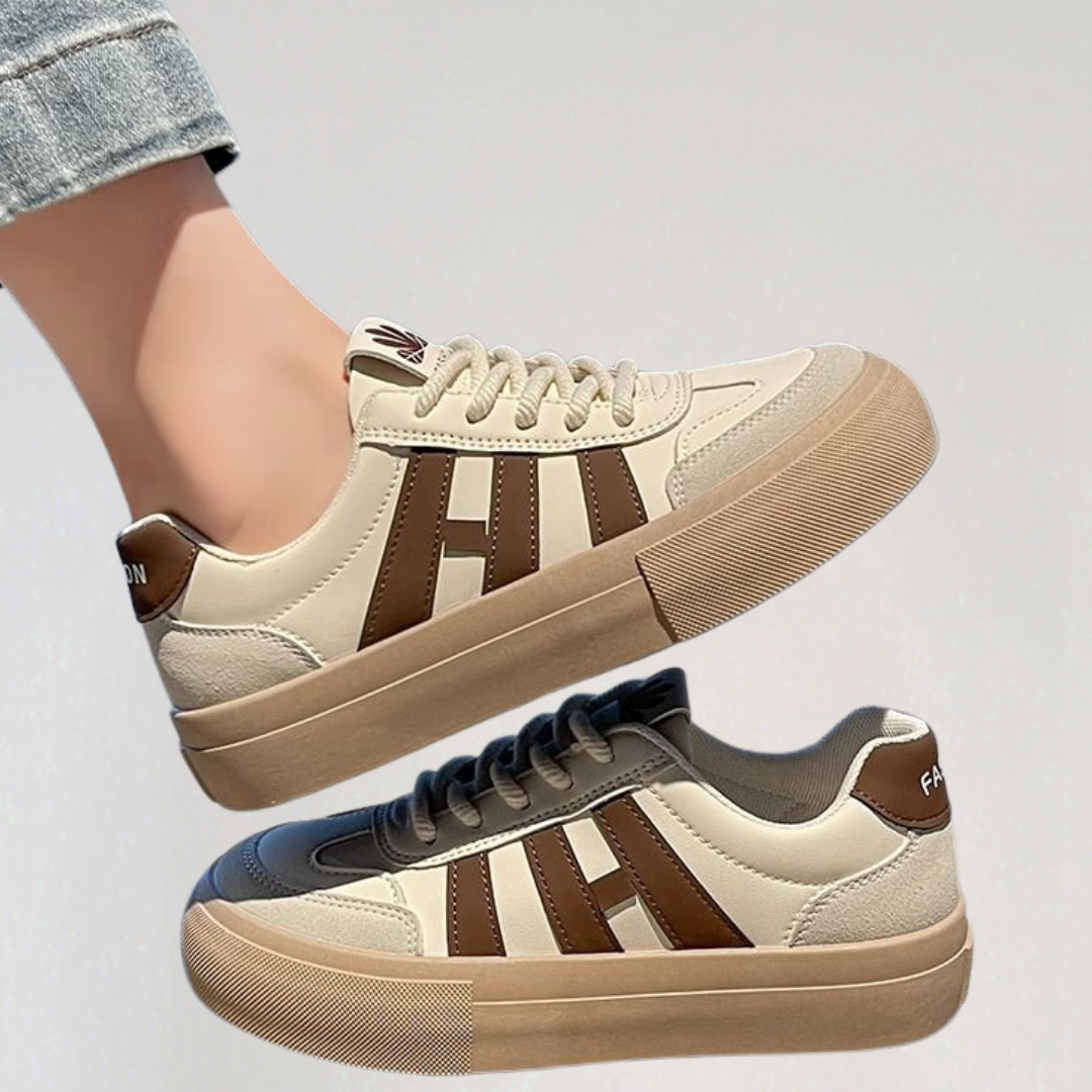 Chunky Retro Sneakers for Women | 2025 Fall Casual Platform Trainers