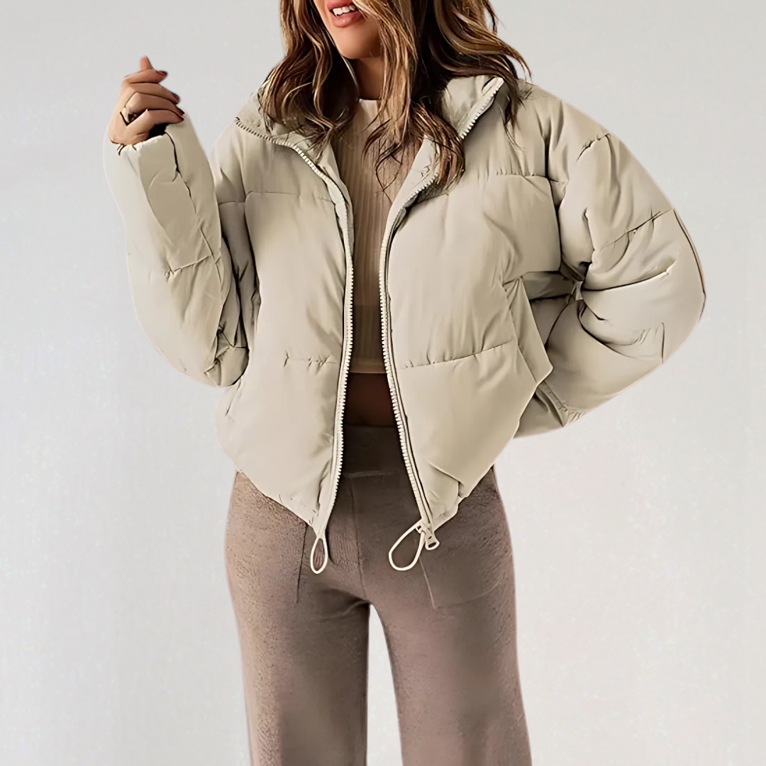 Warm Elegant Puffer Jacket for Women