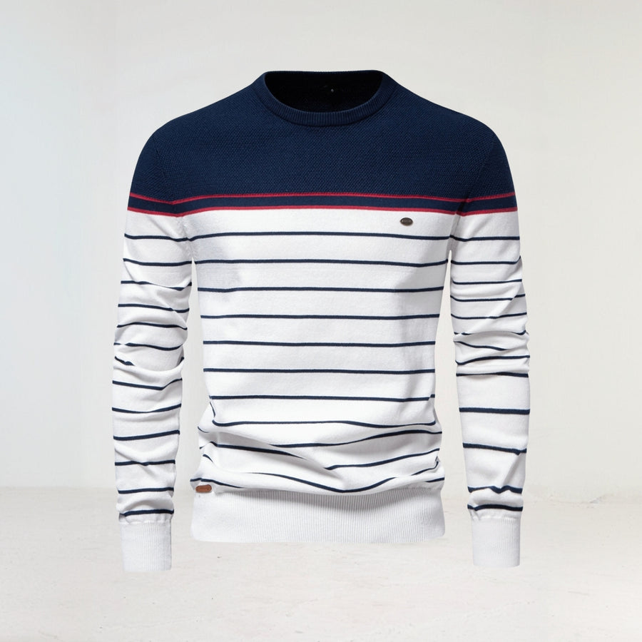 Men's Stripped Casual Sweater