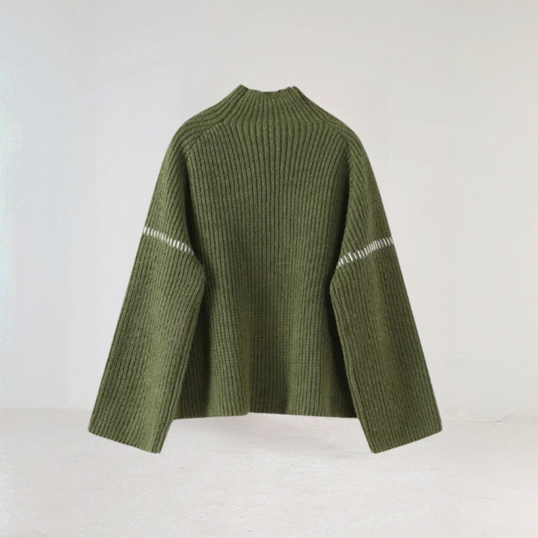 Elegant Knitted Sweater for Woman