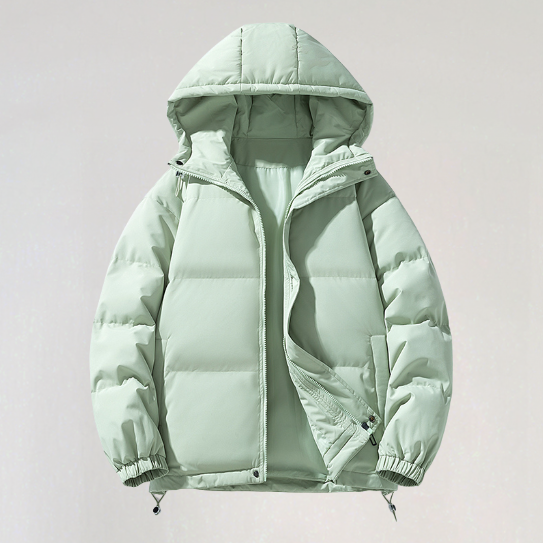 Puffer Jacket with Hood for Women | Warm, Lightweight & Waterproof Quilted Jacket