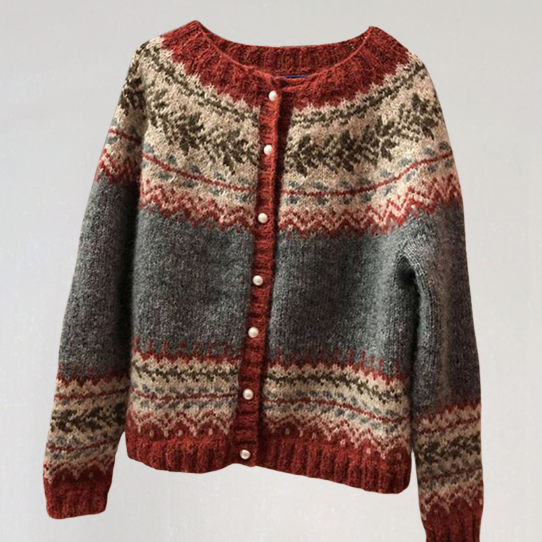 Elegant Scandinavian Cashmere Cardigan