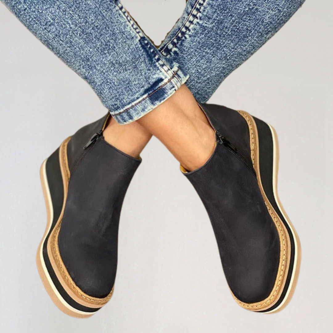 Comfortable Low Ankle Boots for Women