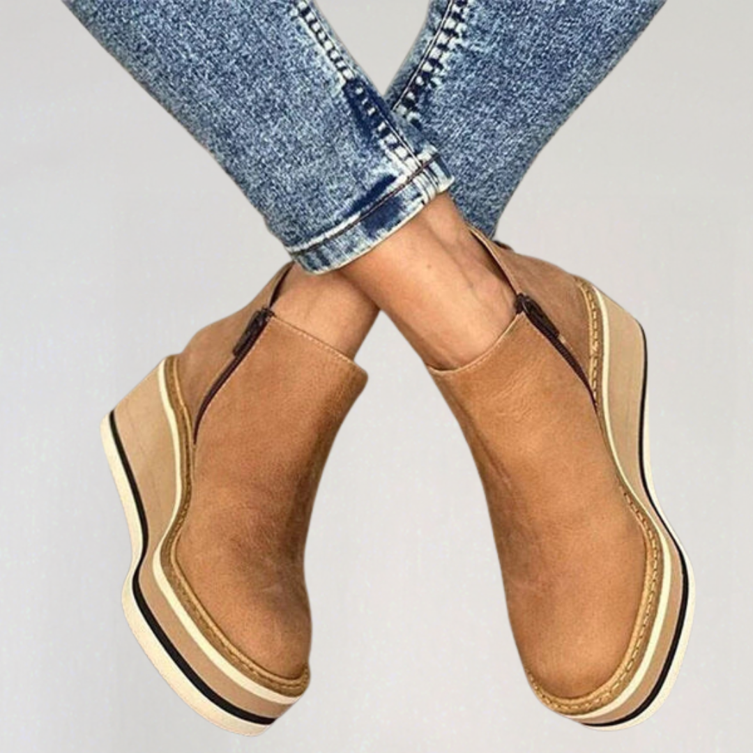 Comfortable Low Ankle Boots for Women