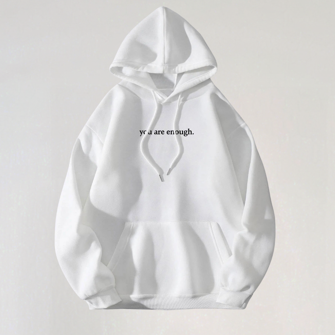 Inspirational Quote Hoodie | Oversized Graphic Hoodie for Women & Men