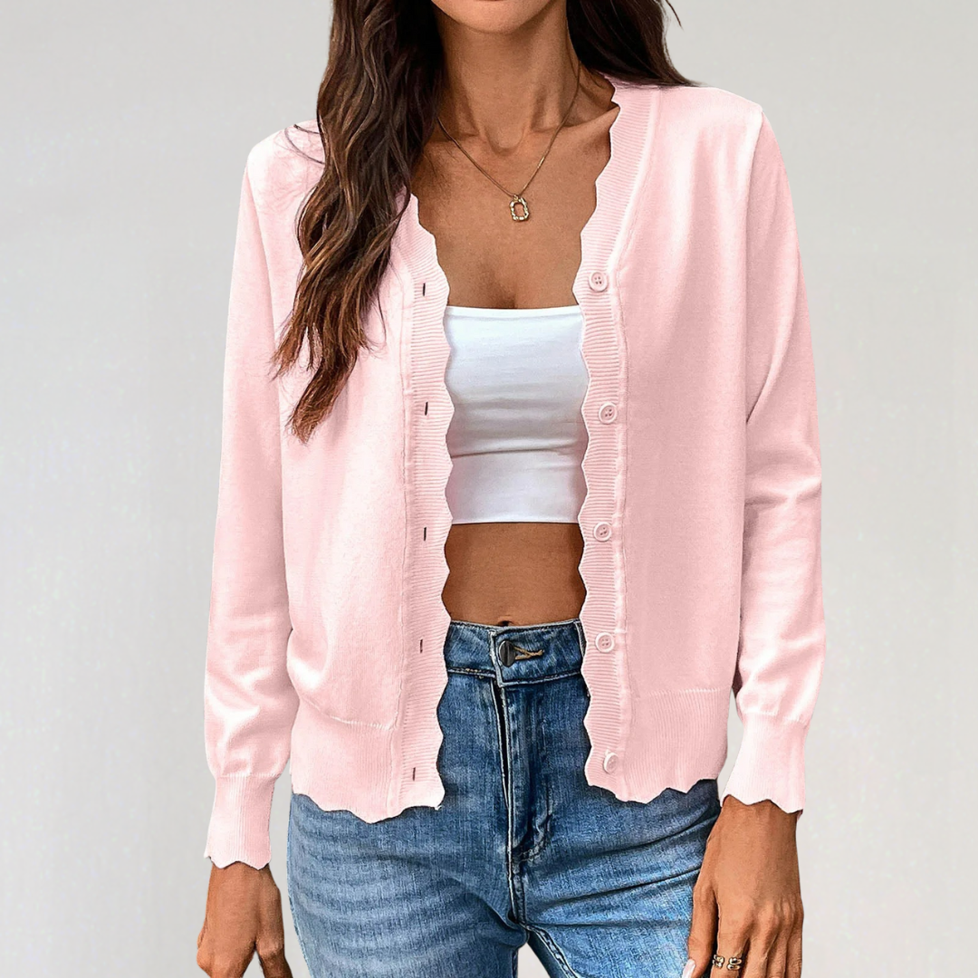 Long Sleeve Knit Cardigan for women