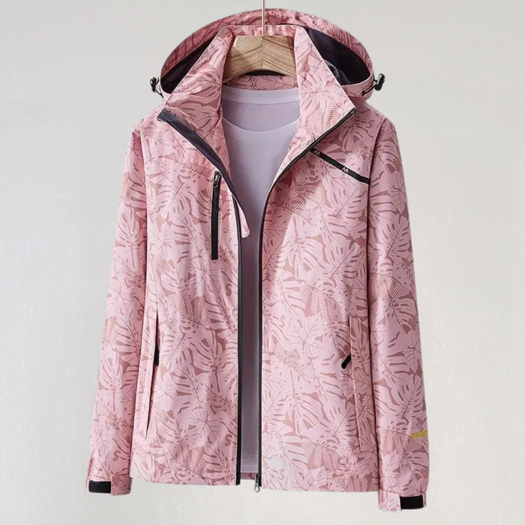 Packable Waterproof and Windreabreaker Jacket for Women