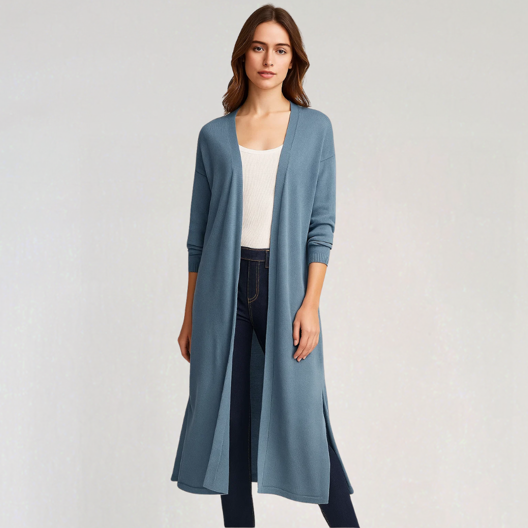 Lightweight Long Knit Cardigan for Women