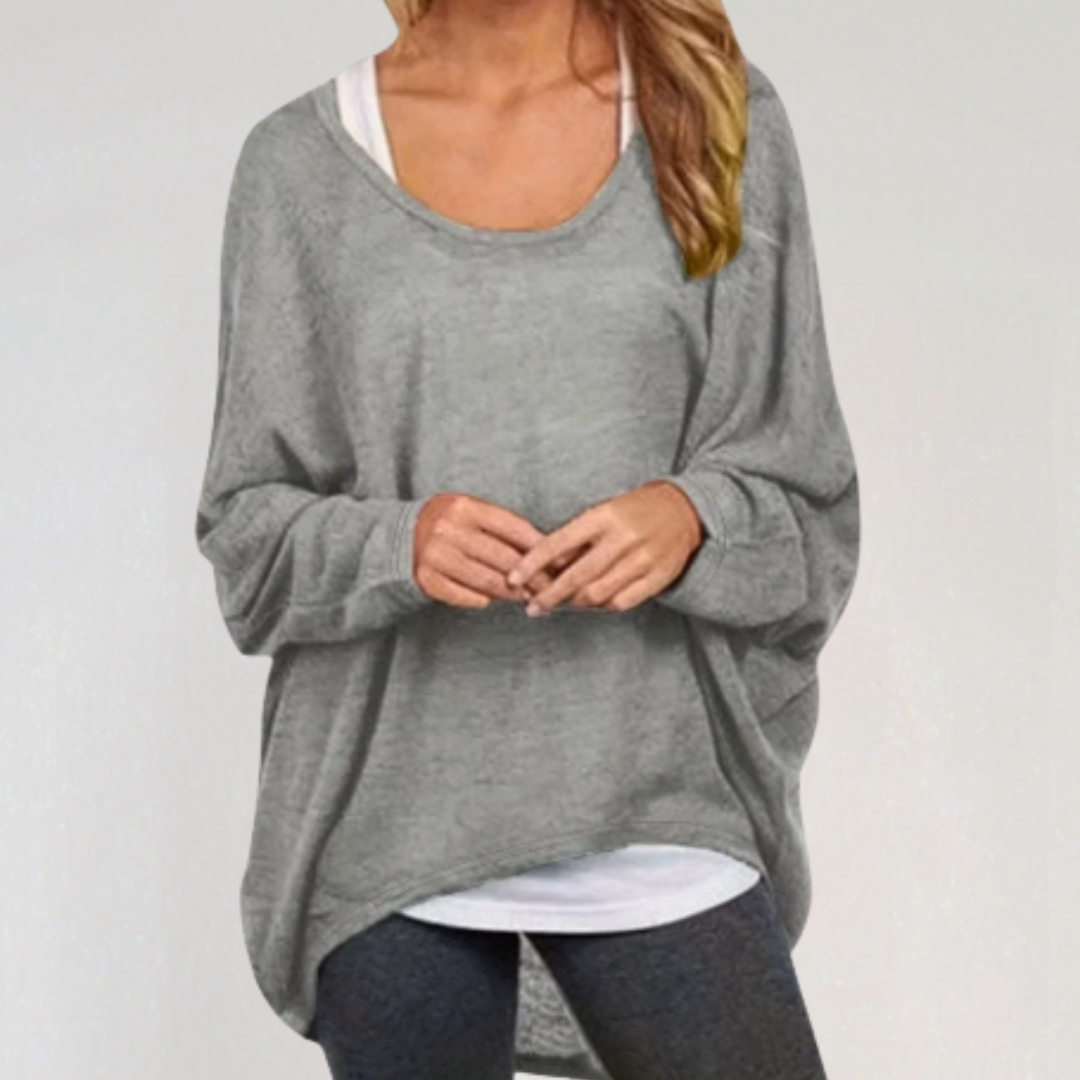 Women's Oversized Slouchy Sweater | Casual Loose Fit Long Sleeve Pullover