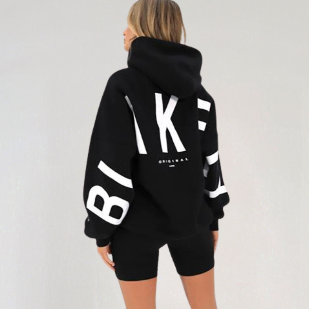 Oversized Hoodie with Print