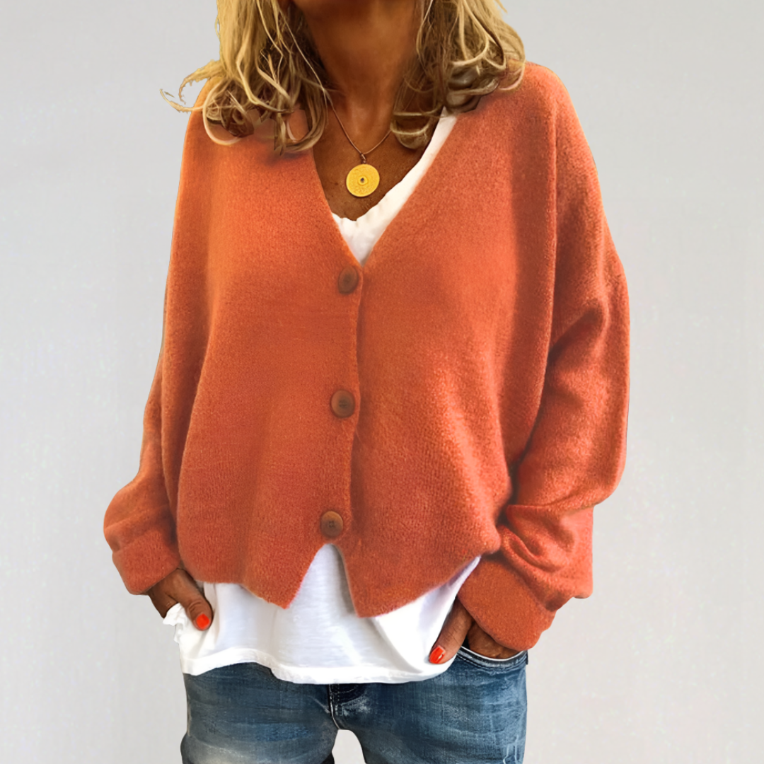 Button Down Cardigan for Women