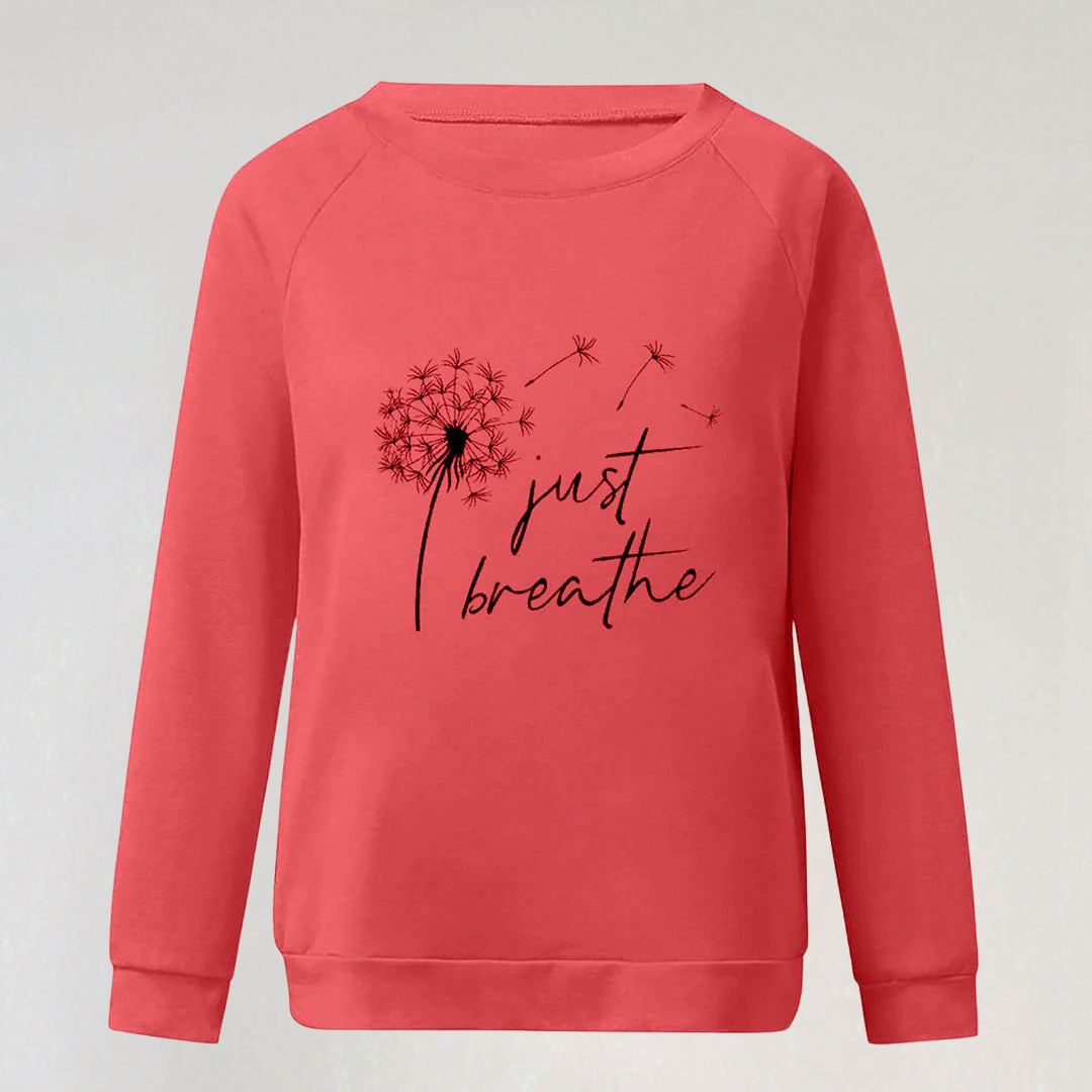 Soft Sweater with Print for Women