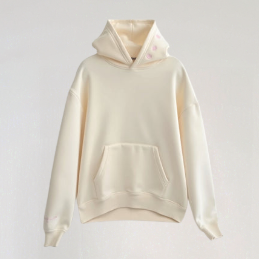 Soft Embroidered Hoodie for Women