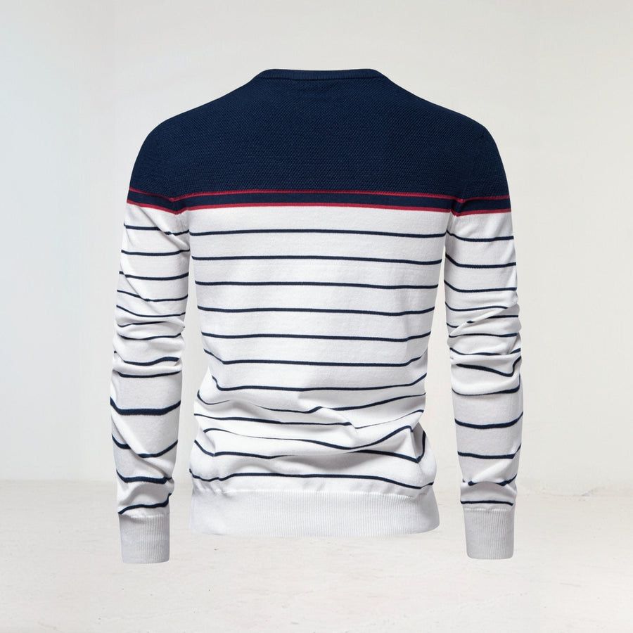 Men's Stripped Casual Sweater