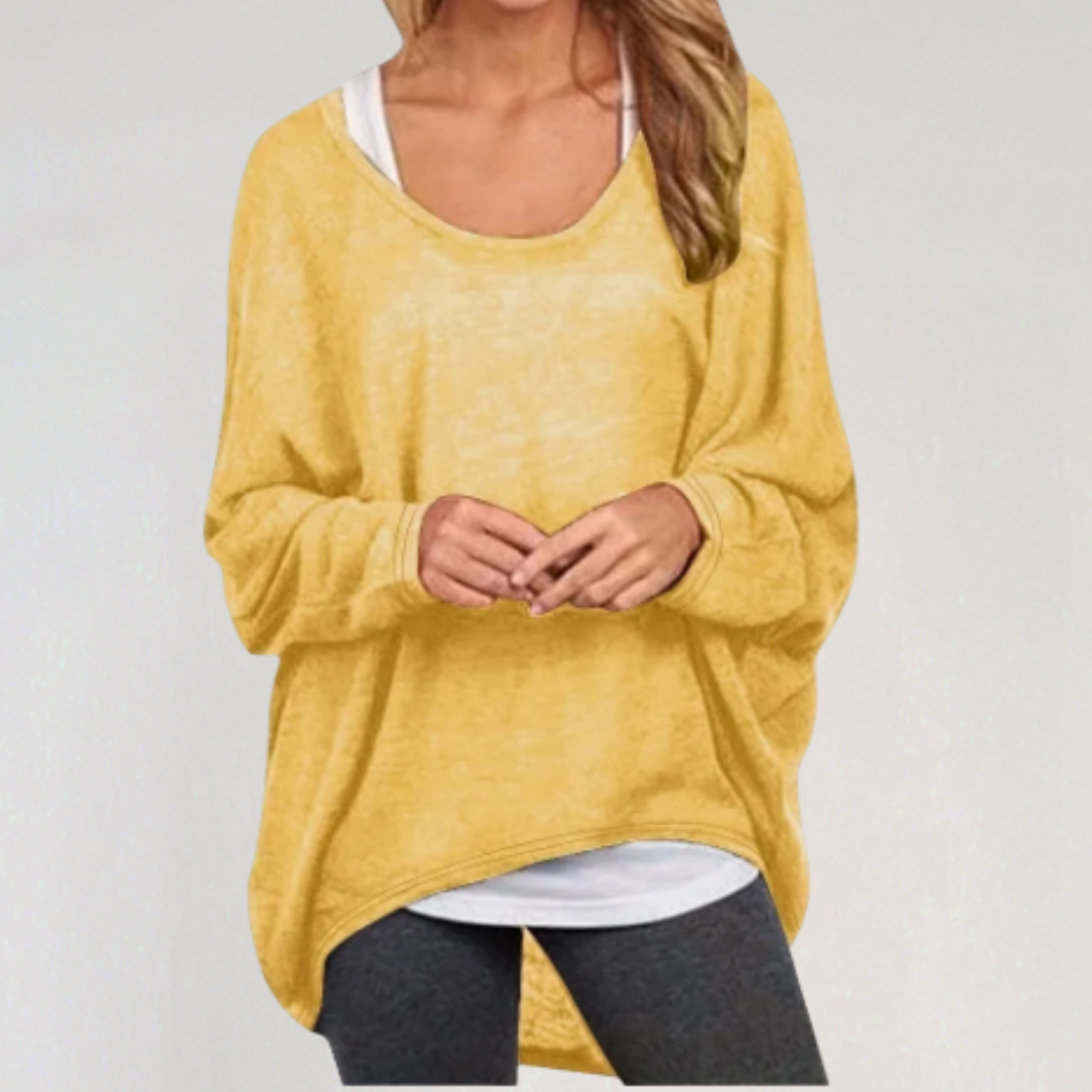 Women's Oversized Slouchy Sweater | Casual Loose Fit Long Sleeve Pullover