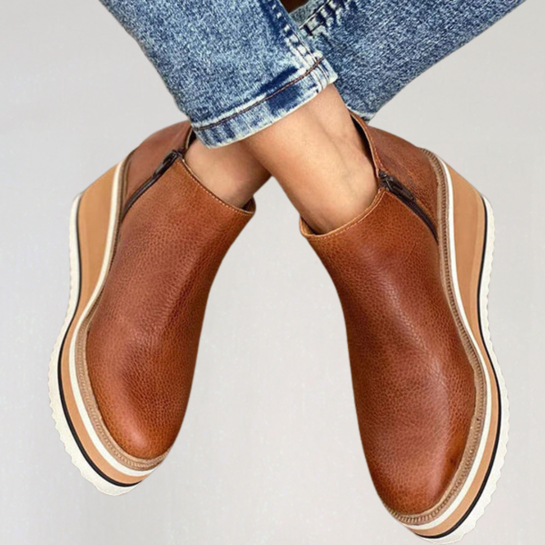 Comfortable Low Ankle Boots for Women