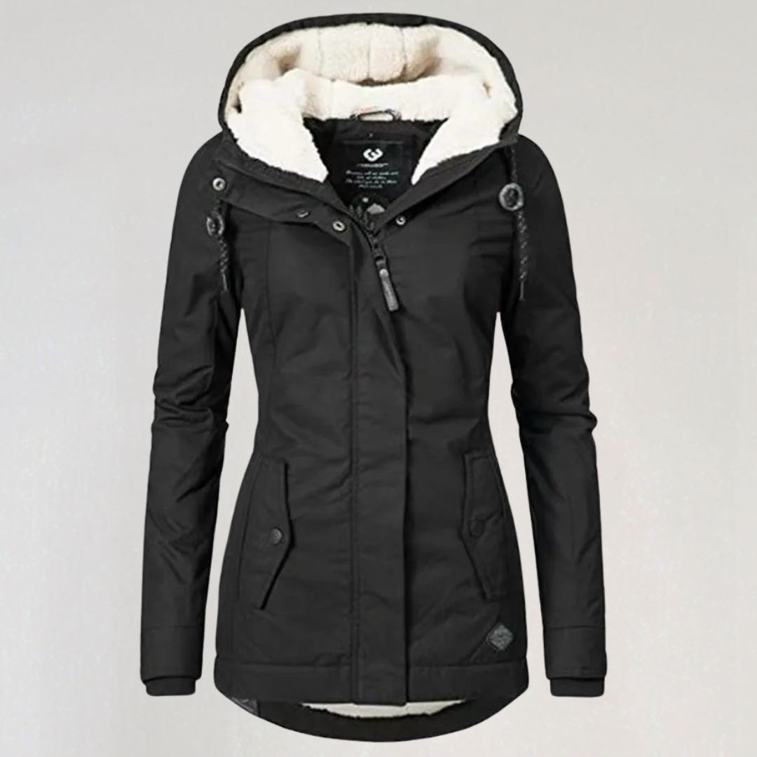 Women's Winter Parka Jacket | Waterproof, Fleece-Lined, Warm Hooded Coat for Cold Weather