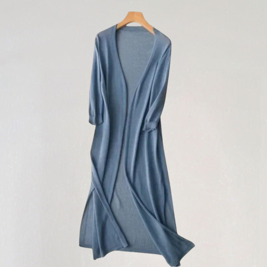 Lightweight Long Knit Cardigan for Women