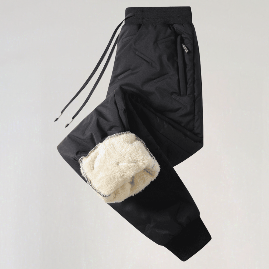Women's Fleece Lined Thermal Pants | Warm Winter Joggers for Outdoor & Casual Wear