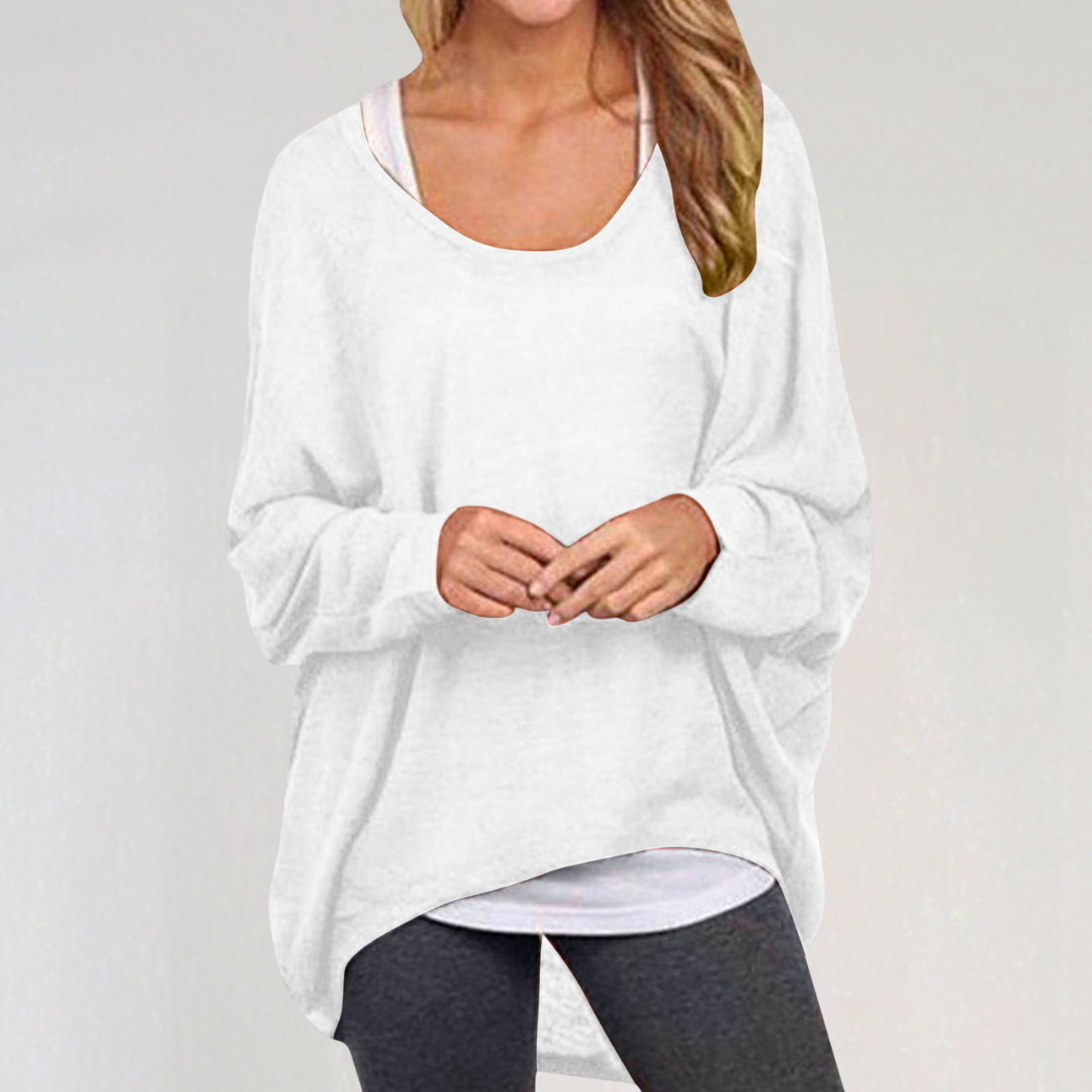 Women's Oversized Slouchy Sweater | Casual Loose Fit Long Sleeve Pullover
