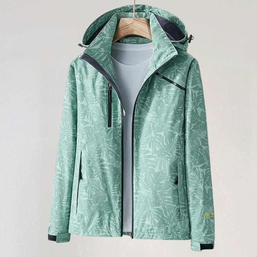 Packable Waterproof and Windreabreaker Jacket for Women