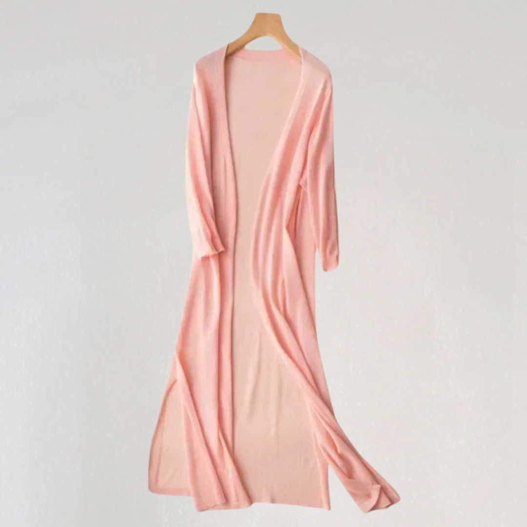 Lightweight Long Knit Cardigan for Women