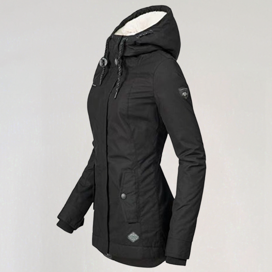 Women's Winter Parka Jacket | Waterproof, Fleece-Lined, Warm Hooded Coat for Cold Weather
