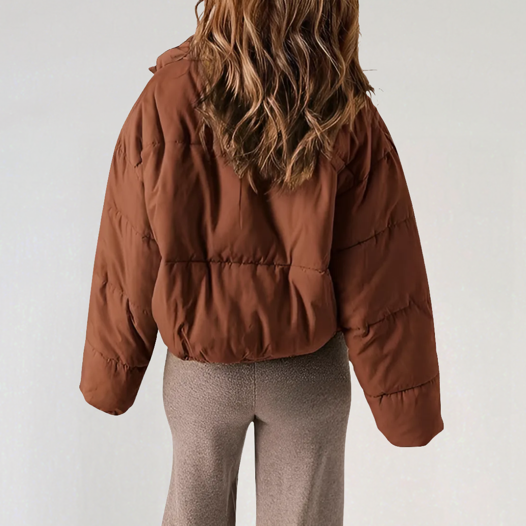 Warm Elegant Puffer Jacket for Women