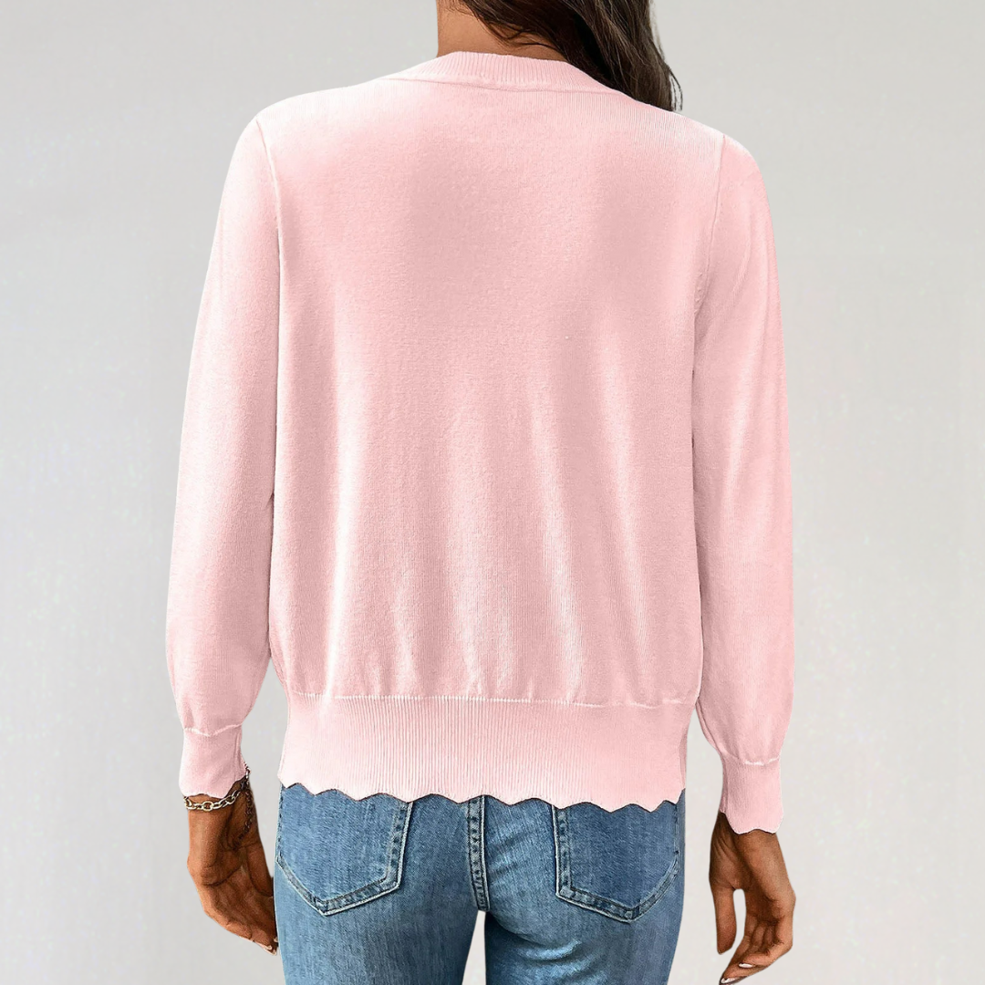 Long Sleeve Knit Cardigan for women
