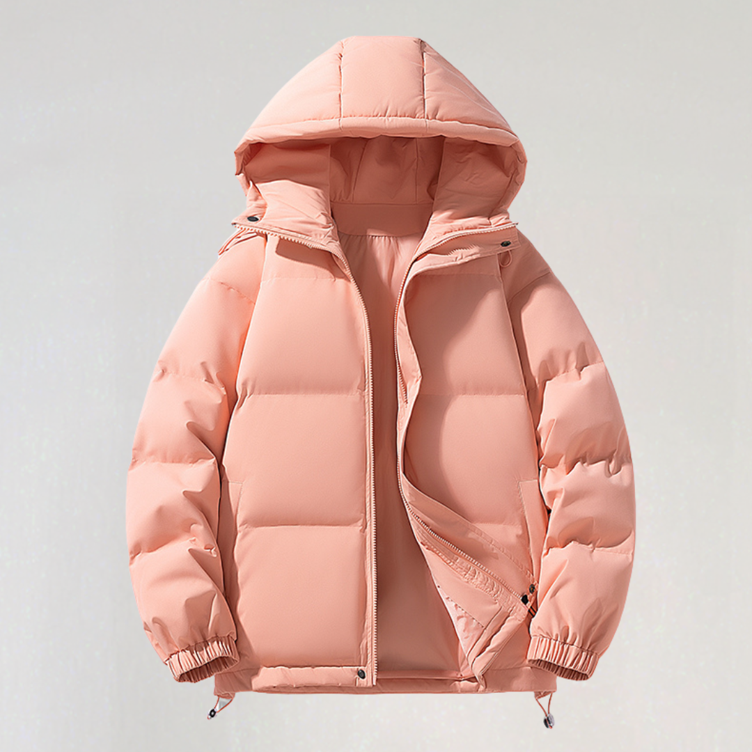 Puffer Jacket with Hood for Women | Warm, Lightweight & Waterproof Quilted Jacket