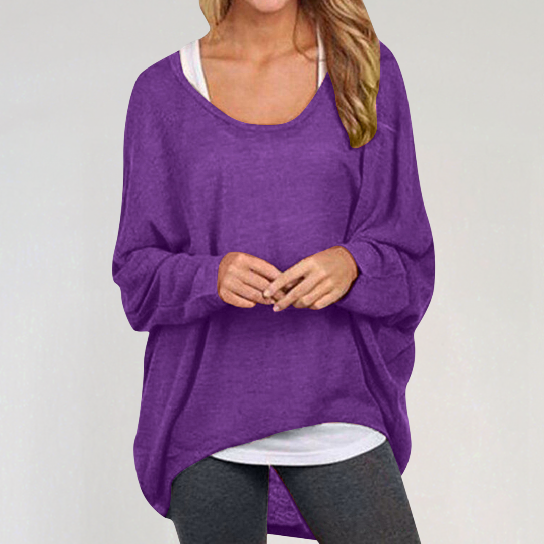 Women's Oversized Slouchy Sweater | Casual Loose Fit Long Sleeve Pullover