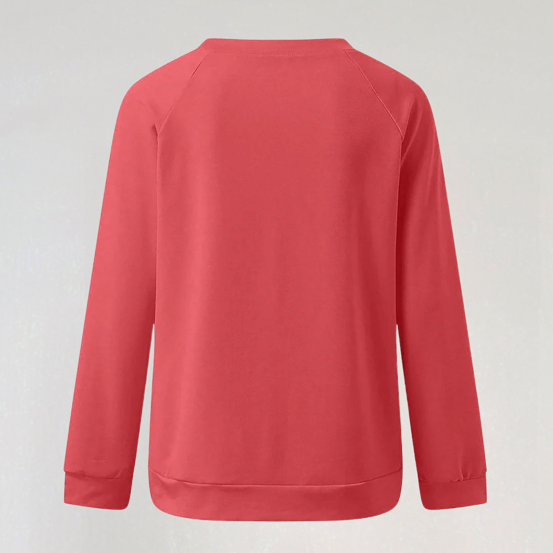 Soft Sweater with Print for Women